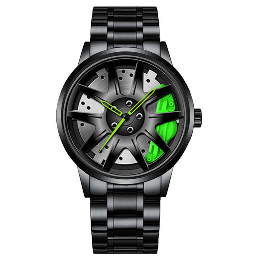 Reloj Automático para Hombre con Movimiento de Ruedas y Acabado Chapado al Vacío - Image 37