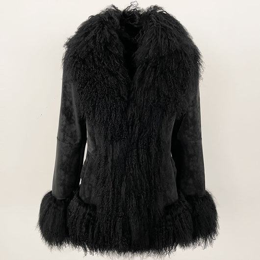 Chaqueta de Lana Gruesa con Acabado Ante - Image 20
