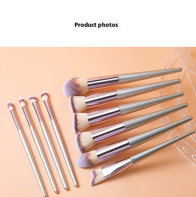 Set de 18 Brochas de Maquillaje Profesional con Mango de Madera Maciza - Image 20