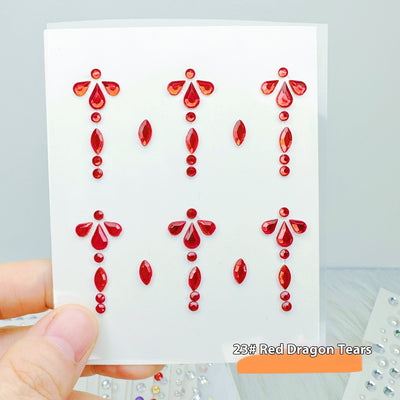 Cristales Adhesivos Perlados Transparentes para Fotografía - Image 58