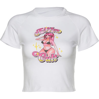 Playera Blanca Estilo Único para Chica - Image 6