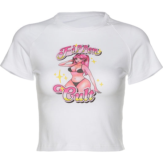 Playera Blanca Estilo Único para Chica - Image 6