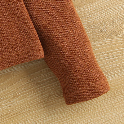 Conjunto Infantil con Saco de Cuello y Pantalón Elástico - Image 9