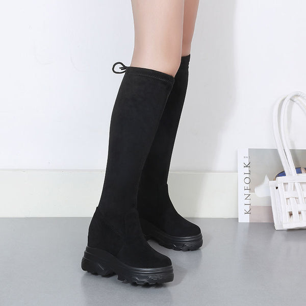 Botas Altas de Plataforma y Tacón Ultra Elevado para Mujer