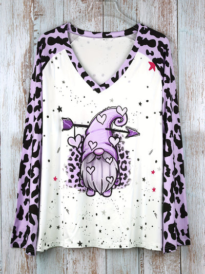 Playera Navideña Estampada Talla Grande para Mujer, Manga Larga - Image 36