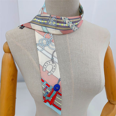 Pañuelo de Seda Profesional Reversible para Mujer - Image 7