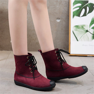 Botas Martin Impermeables Antideslizantes para Mujer - Ligeras y Duraderas - Image 9