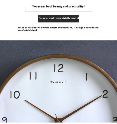 Reloj de Pared Silencioso con Diseño Moderno para Sala - Image 9