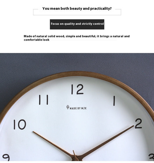 Reloj de Pared Silencioso con Diseño Moderno para Sala - Image 9