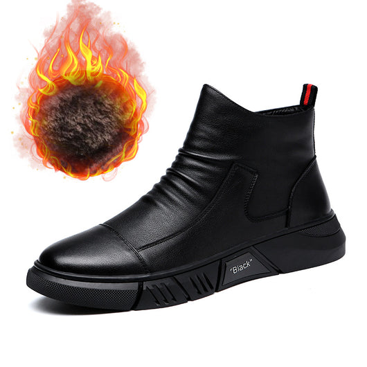 Botas Militares de Cuero para Hombre - Botines Tácticos de Media Caña - Image 11