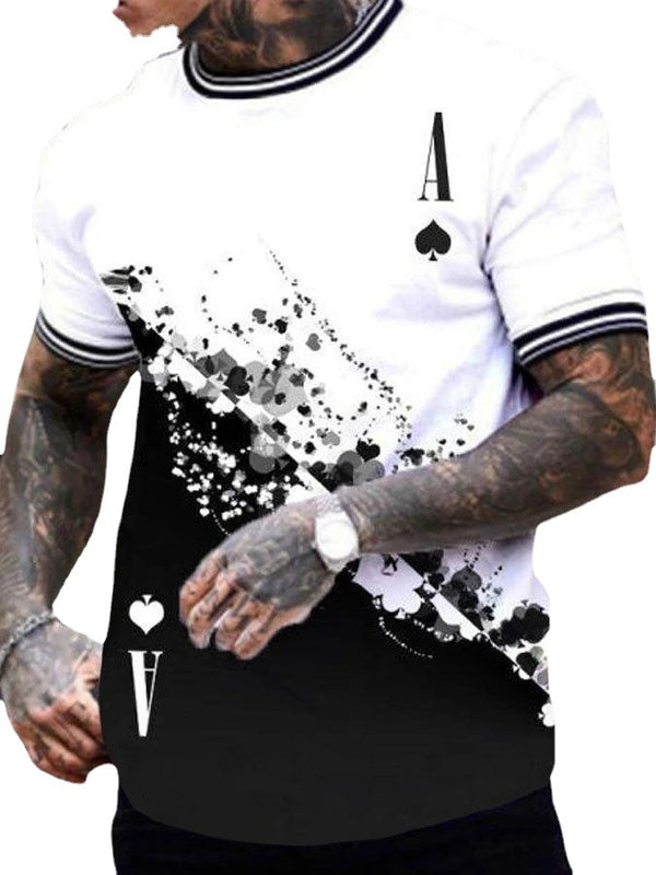 Camiseta Básica de Verano para Hombre - Tendencia 2024