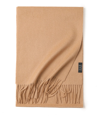 Bufanda de Cachemira Pura con Efecto Ripple - Abrigo Elegante y Cálido - Image 6