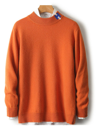 Suéter Jacquard Oversized de Lana - Tejido Casual y Trendy - Image 13