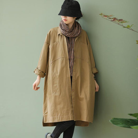 Abrigo Occidental Holgado de Manga Larga - Image 4