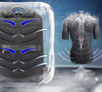 Mochila Ejecutiva Impermeable de Gran Capacidad para Viajeros - Image 14