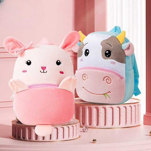 Mochila Infantil de Peluche para Guardería y Preescolar - Image 2