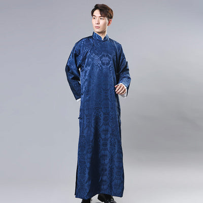 Traje Tang Tradicional Chino para Novios y Padrinos - Bata Estilo República de China - Image 2