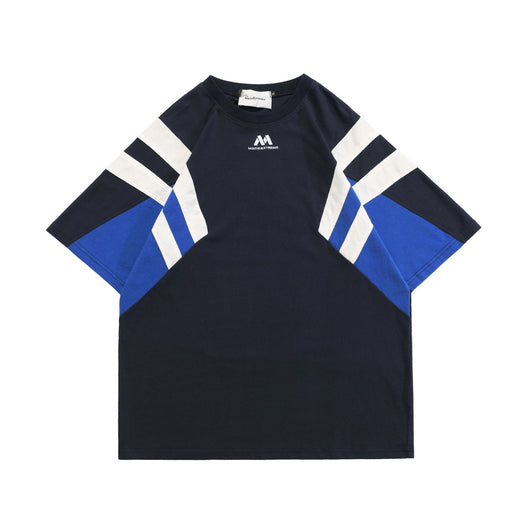 Playera Colorblock con Bordado de Letras - Image 7