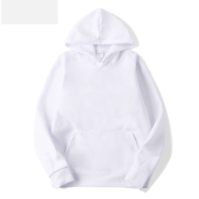 Sudadera con Capucha de Manga Larga - Suéter Casual de Color Sólido - Image 13