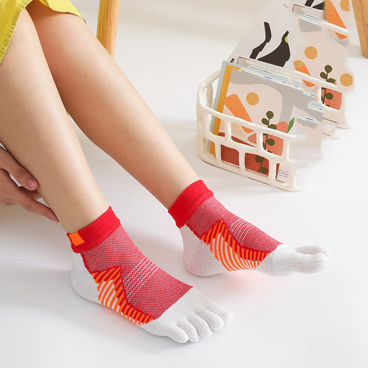 5 Pares de Calcetines Deportivos con Dedos Separados para Mujer - Malla Transpirable - Image 6