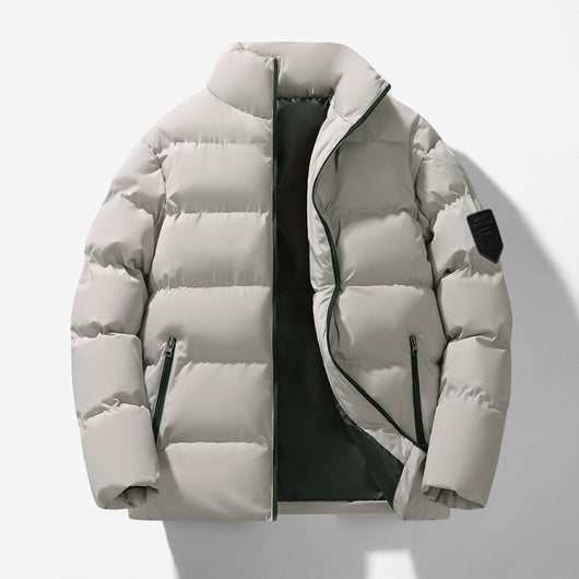 Chaqueta Acolchada de Algodón para Hombre - Abrigo Térmico Extra Grueso - Image 4