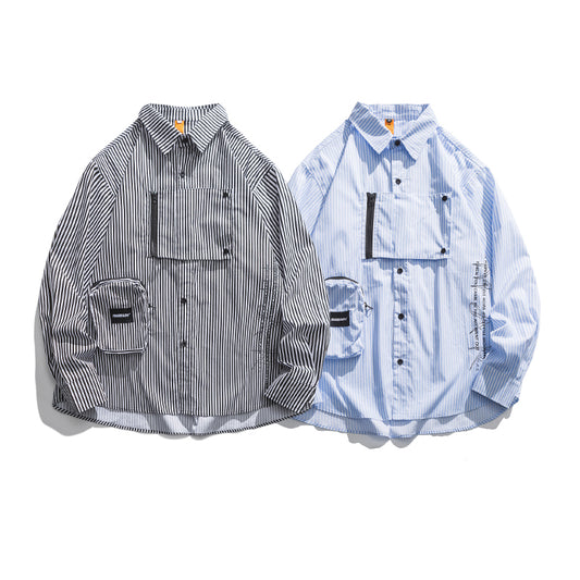 Camisa Suelta Estilo Boyfriend para Hombre - Casual Street