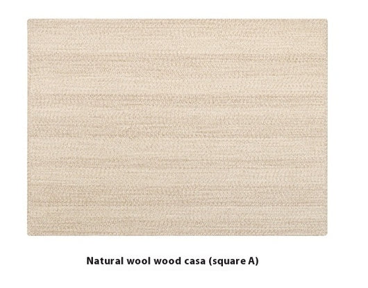 Alfombra de Lana Natural Blanco Leche - Diseño Moderno Minimalista para Sala y Dormitorio - Image 9