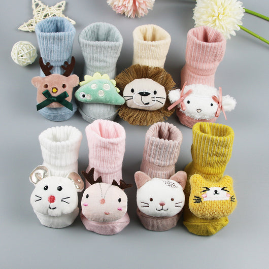 Calcetines para Bebé con Diseños Animados Divertidos