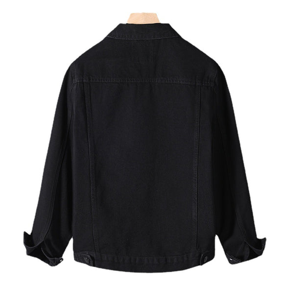 Pantalón Denim Negro Clásico para Hombre