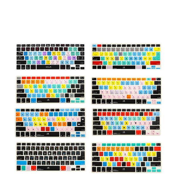 Teclado Adhesivo con Atajos de Funciones - Guía Rápida