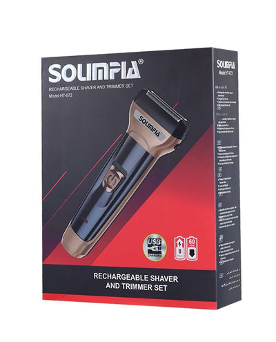Afeitadora Eléctrica 3 en 1 Recíproca con Cortapelo Integrado - Image 12