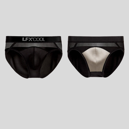Bóxer Triangular de Seda para Hombre con Entrepierna de Seda Genuina - Image 4