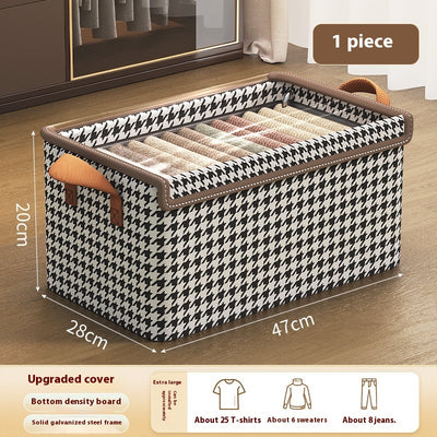 Caja Organizadora de Ropa Plegable de Gran Capacidad con Estructura de Acero - Image 3