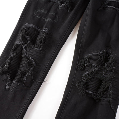 Jeans Negros Clásicos Black Hole - Image 12