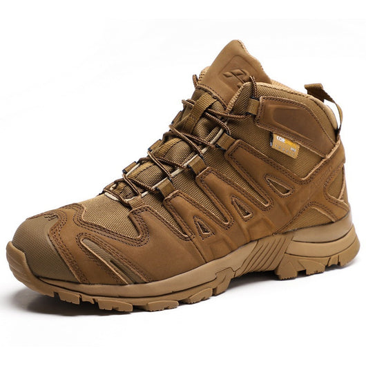 Botas Tácticas Militares para Hombre - Bota de Combate Media Desierto - Image 3