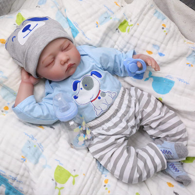 Muñeca Reborn de Plástico Suave con Diseño Cartoon Creativo - Image 10