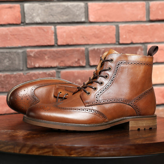 Botas de Cuero Estilo Ejecutivo para Hombre - Image 4