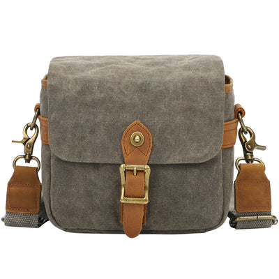 Bolsa para Cámara SLR de Lona de Algodón con Forro Impermeable - Image 8