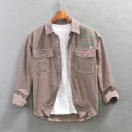 Camisa Casual a Cuadros para Hombre - Colección Primavera Verano