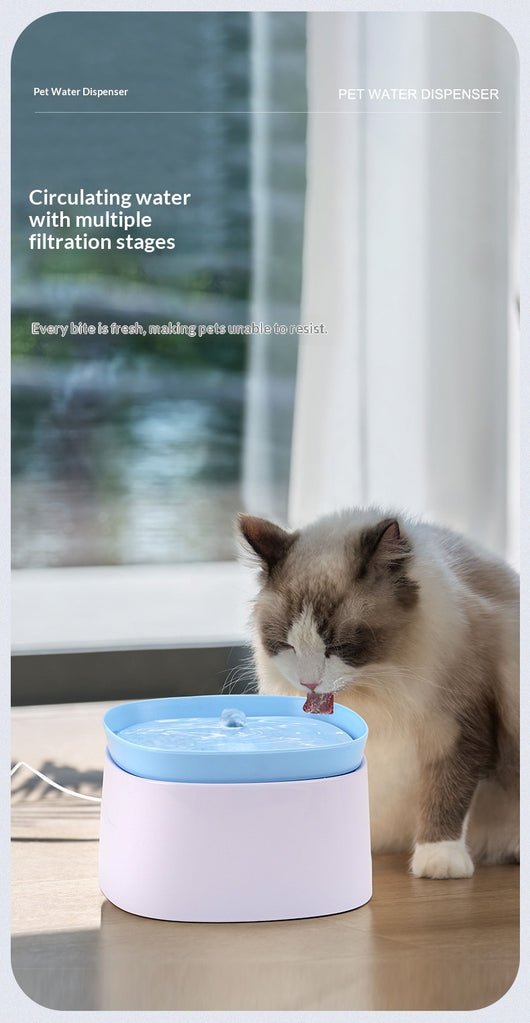 Fuente Automática Circulante para Gatos con Filtro - Image 11