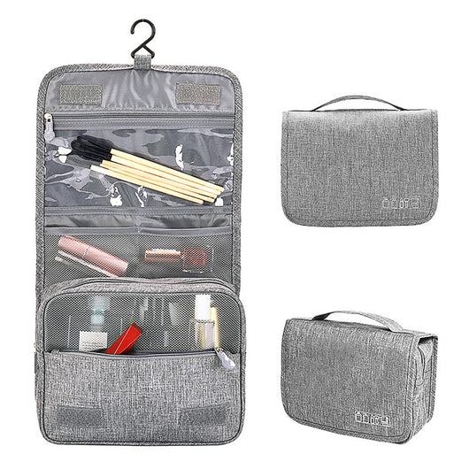 Bolsa de Aseo Colgante Impermeable con Organizador de Maquillaje para Viajes - Image 6