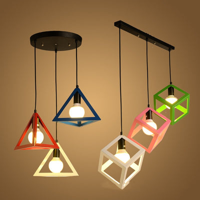 Lámpara Colgante de Tres Focos Diseño Moderno Minimalista - Image 7
