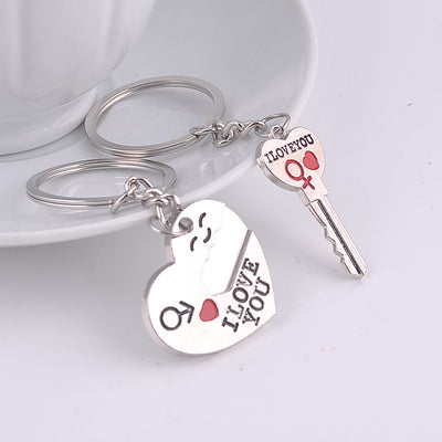 Llavero de Corazón para Parejas - Diseño Secreto del Amor - Image 6