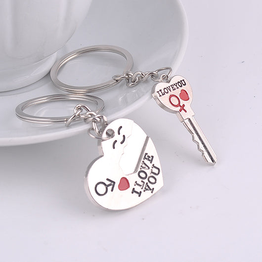 Llavero de Corazón para Parejas - Diseño Secreto del Amor - Image 6