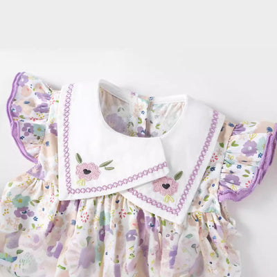 Enterizo Floral Minimalista Estilo Western para Bebé - Image 3
