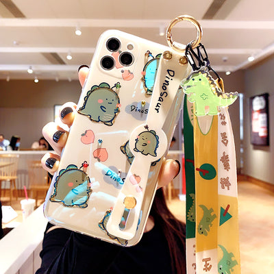 Funda Protectora de Silicona para Celular con Diseño de Dinosaurio Animado - Image 7