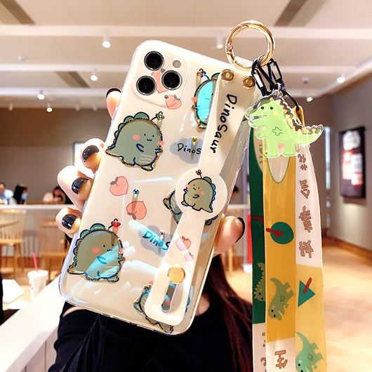 Funda Protectora de Silicona para Celular con Diseño de Dinosaurio Animado - Image 7