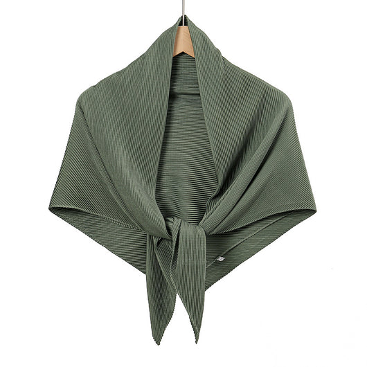 Pañoleta de Satén Efecto Arrugado - Accesorio Versátil de Moda - Image 13