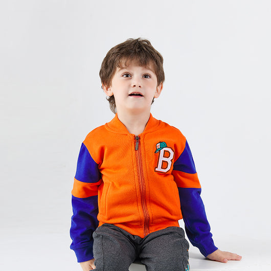 Chaqueta Infantil con Diseño de Dibujos Animados y Paneles Combinados - Image 11