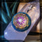 Opal Guardian Stone Crystal Necklace Wear a Plateado necklace